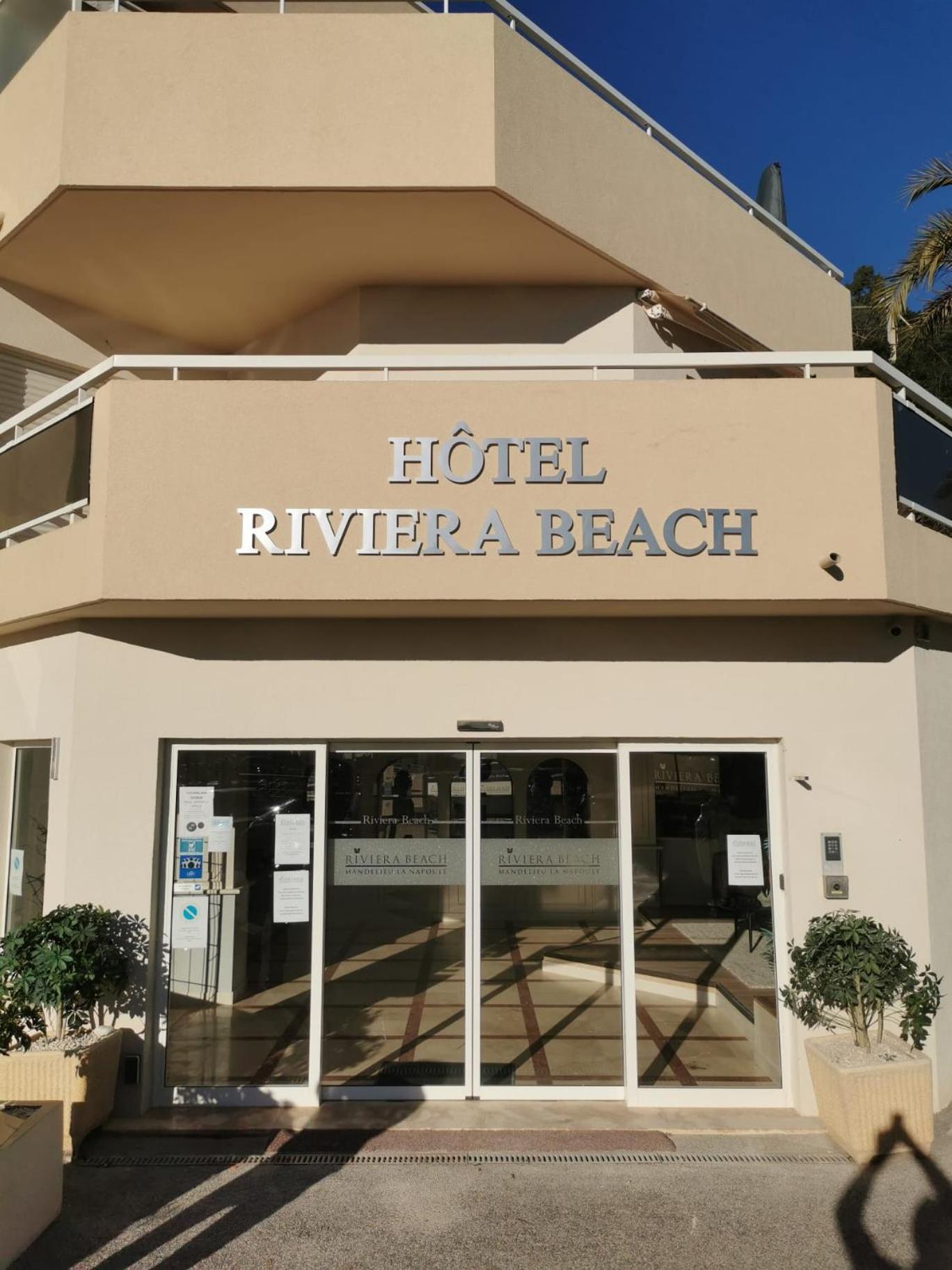 Riviera Beach Hotel Mandelieu Dış mekan fotoğraf